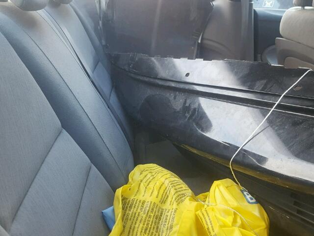 2HGFG11847H527594 - 2007 HONDA CIVIC EX BLACK photo 6