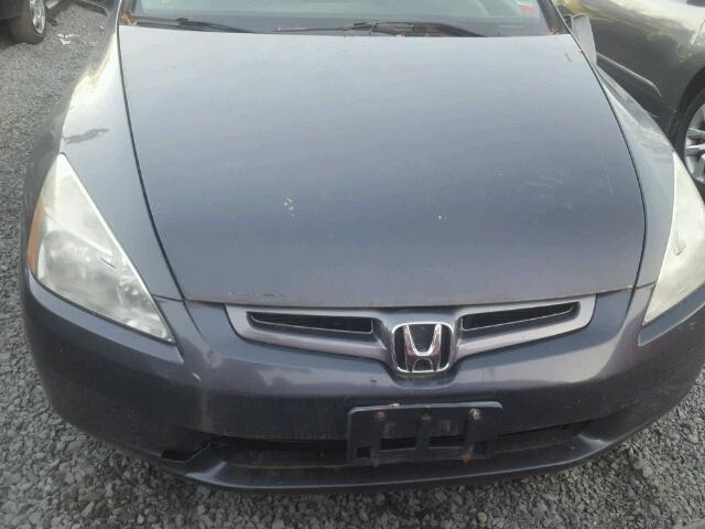 1HGCM55485A082525 - 2005 HONDA ACCORD LX GRAY photo 7