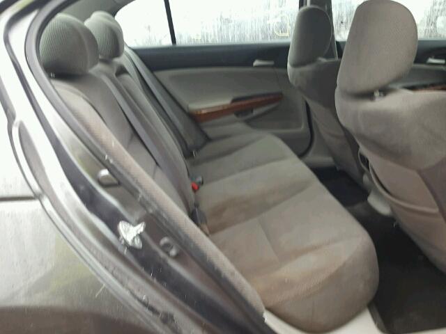 1HGCP2F78BA121835 - 2011 HONDA ACCORD EX GRAY photo 6