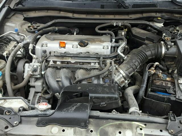 1HGCP2F78BA121835 - 2011 HONDA ACCORD EX GRAY photo 7