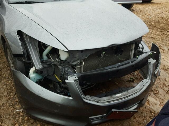 1HGCP2F78BA121835 - 2011 HONDA ACCORD EX GRAY photo 9