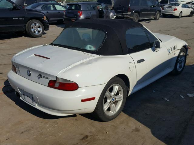 WBACN33481LM00660 - 2001 BMW Z3 2.5 WHITE photo 4