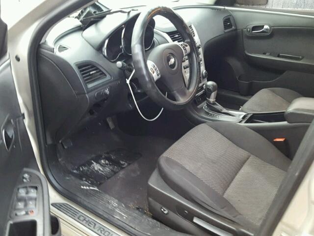 1G1ZC5EU7CF125319 - 2012 CHEVROLET MALIBU 1LT GOLD photo 9