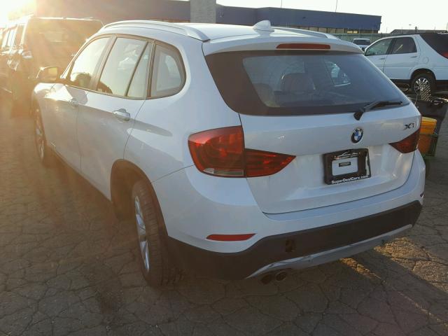 WBAVL1C52EVY19643 - 2014 BMW X1 XDRIVE2 WHITE photo 3