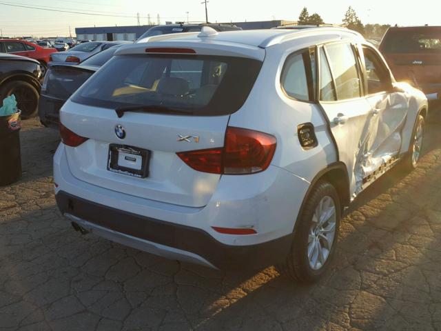 WBAVL1C52EVY19643 - 2014 BMW X1 XDRIVE2 WHITE photo 4