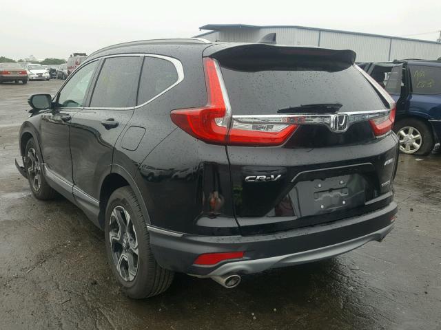 7FARW2H98JE037664 - 2018 HONDA CR-V TOURI BLACK photo 3