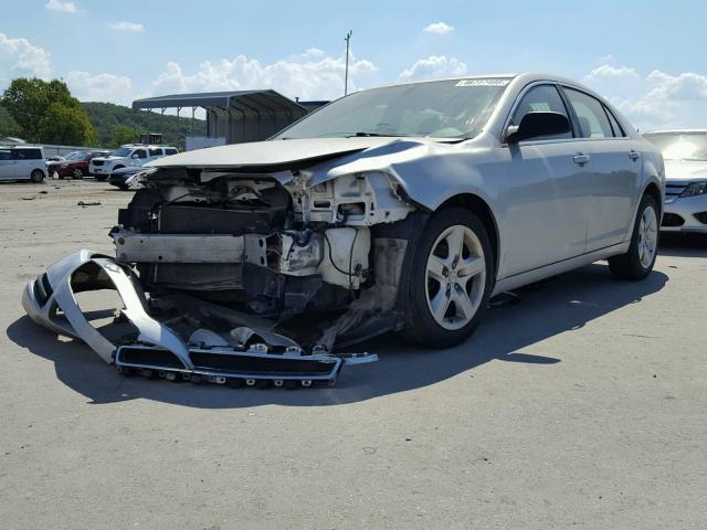 1G1ZA5EUXBF153247 - 2011 CHEVROLET MALIBU LS ვერცხლისფერი ფოტო 2