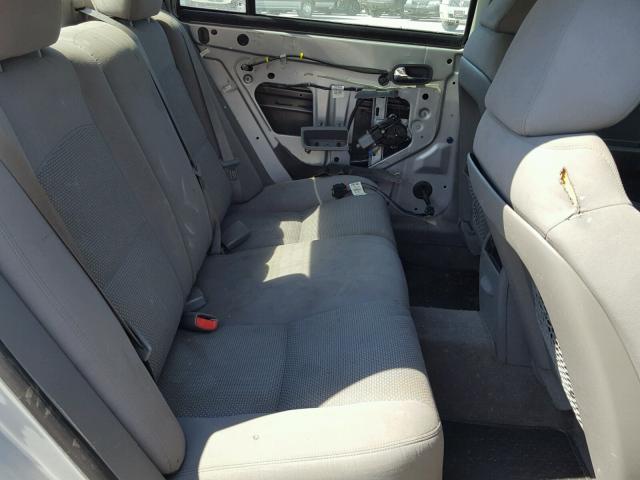 1G1ZA5EUXBF153247 - 2011 CHEVROLET MALIBU LS ვერცხლისფერი ფოტო 6