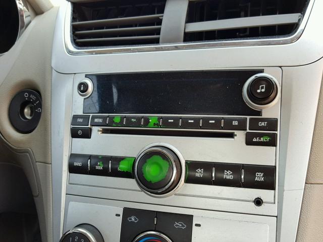 1G1ZA5EUXBF153247 - 2011 CHEVROLET MALIBU LS ვერცხლისფერი ფოტო 9