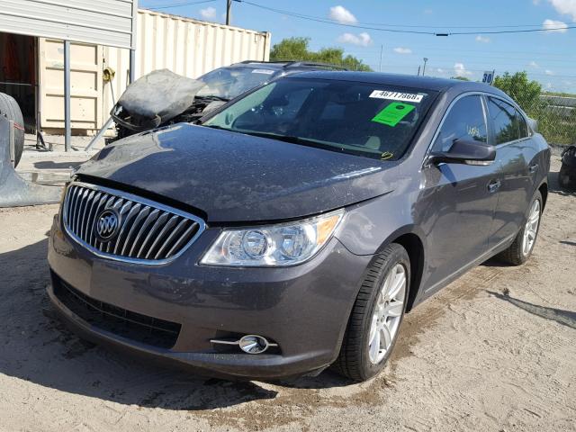 1G4GF5E36DF207391 - 2013 BUICK LACROSSE P GRAY photo 2