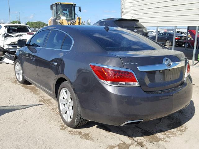 1G4GF5E36DF207391 - 2013 BUICK LACROSSE P GRAY photo 3