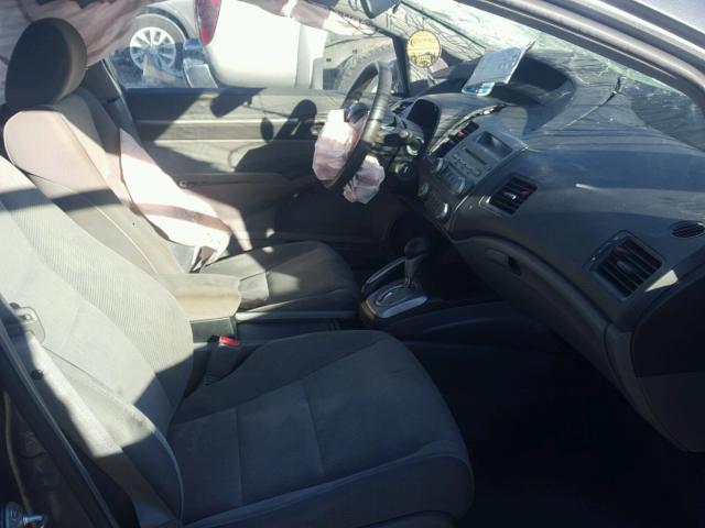 19XFA1F87BE003613 - 2011 HONDA CIVIC EX GRAY photo 5