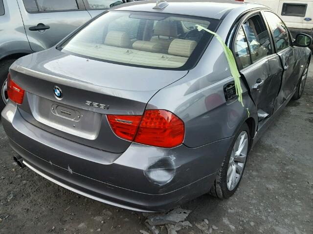 WBAPK5G52BNN31100 - 2011 BMW 328 XI SUL GRAY photo 4