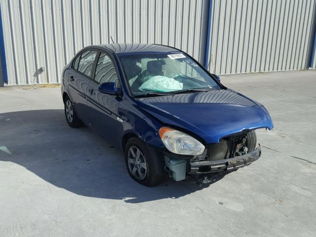 KMHCN46CX7U087847 - 2007 HYUNDAI ACCENT GLS BLUE photo 1