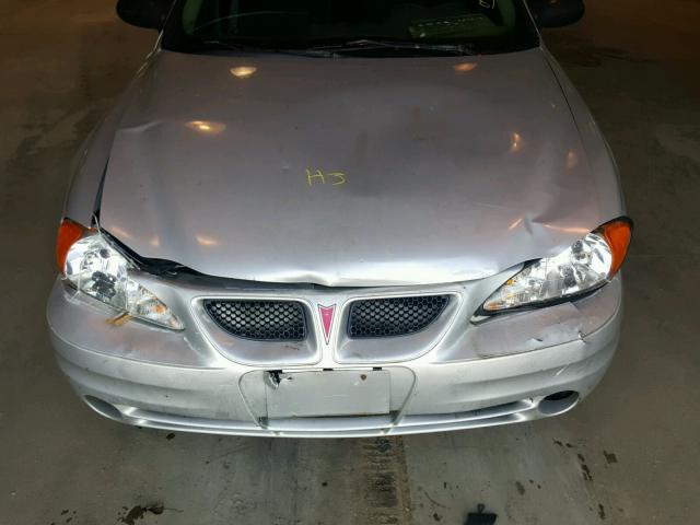 1G2NF52E63M736579 - 2003 PONTIAC GRAND AM S SILVER photo 7