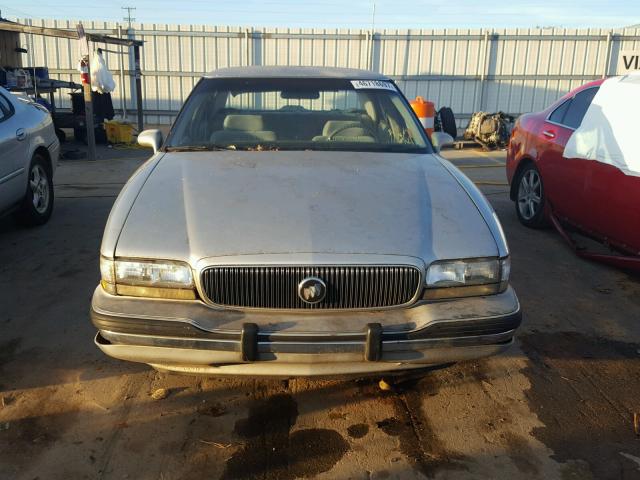 1G4HP53L4NH522944 - 1992 BUICK LESABRE CU GRAY photo 10