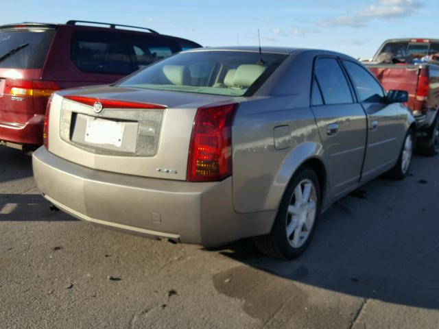 1G6DM577540119452 - 2004 CADILLAC CTS GOLD photo 4