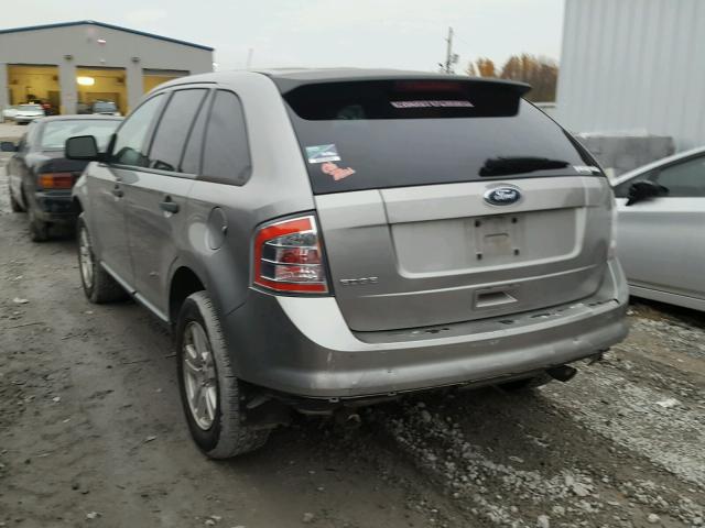 2FMDK36C58BA80741 - 2008 FORD EDGE SILVER photo 3