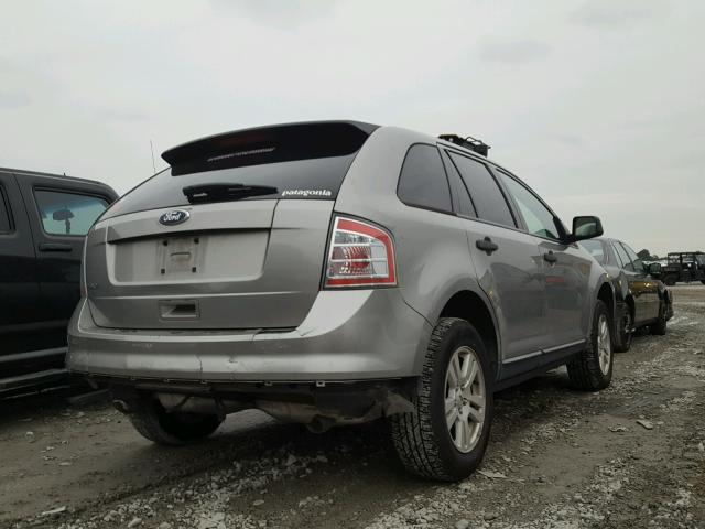 2FMDK36C58BA80741 - 2008 FORD EDGE SILVER photo 4