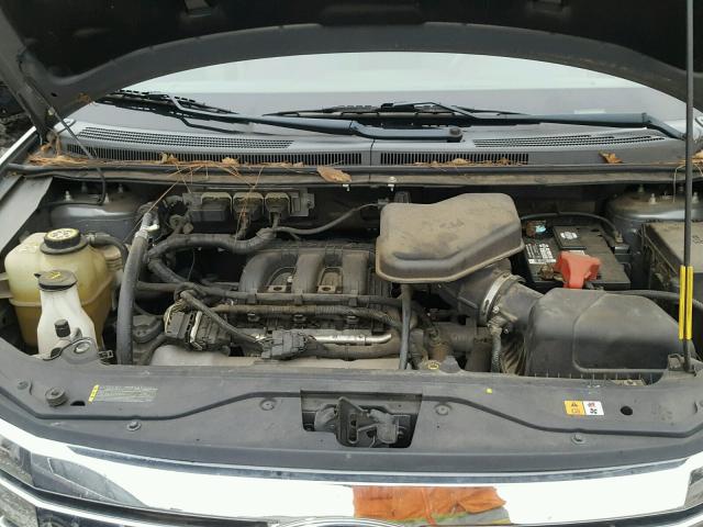 2FMDK36C58BA80741 - 2008 FORD EDGE SILVER photo 7