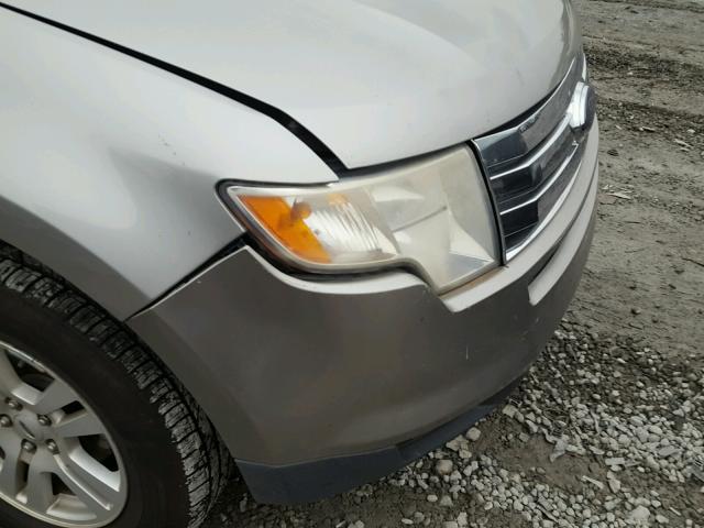 2FMDK36C58BA80741 - 2008 FORD EDGE Gümüş fotoğraf 9