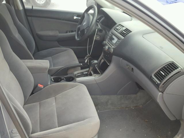 1HGCM56757A112866 - 2007 HONDA ACCORD EX BLUE photo 5