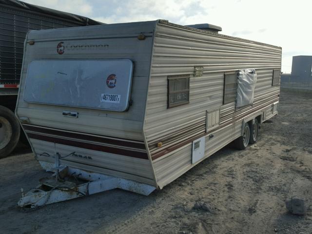 1TC2B1778F1001982 - 1986 COACH TRAVEL TRL BEIGE photo 2