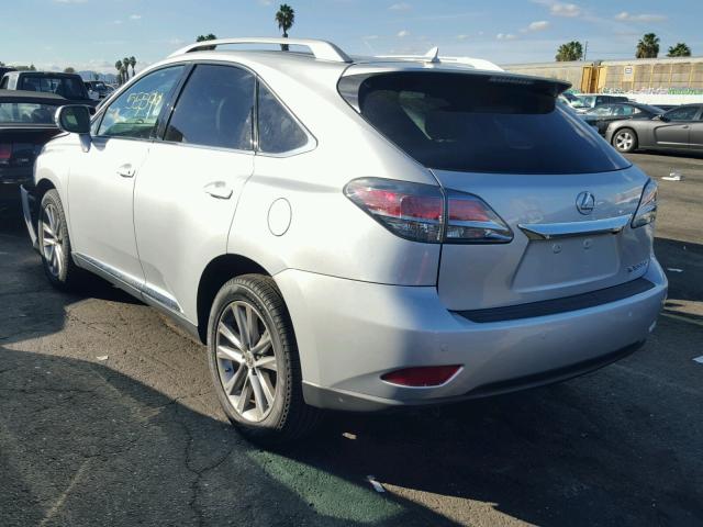 2T2ZK1BA4DC132084 - 2013 LEXUS RX 350 GRAY photo 3