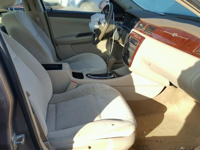 2G1WC581769266778 - 2006 CHEVROLET IMPALA LT TAN photo 5