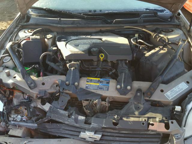 2G1WC581769266778 - 2006 CHEVROLET IMPALA LT TAN photo 7