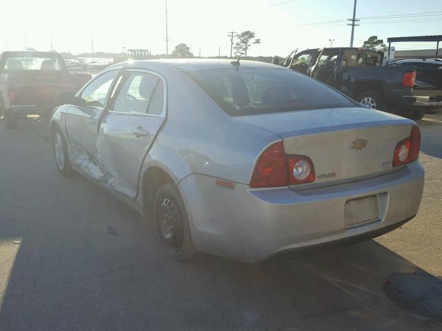1G1ZB5E1XBF150593 - 2011 CHEVROLET MALIBU LS SILVER photo 3