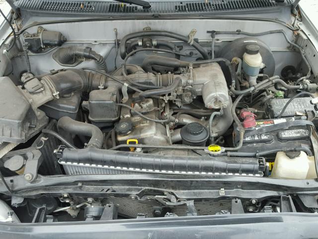 5TENL42N02Z899166 - 2002 TOYOTA TACOMA SILVER photo 7