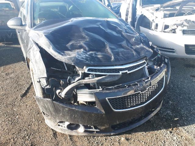 1G1PF5SB4D7128806 - 2013 CHEVROLET CRUZE LT BLACK photo 9