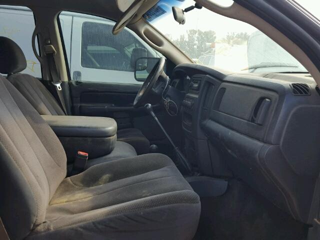 1D7KU28CX3J537759 - 2003 DODGE RAM 2500 S BROWN photo 5