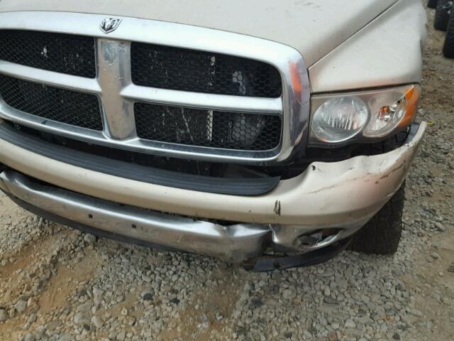1D7KU28CX3J537759 - 2003 DODGE RAM 2500 S BROWN photo 9