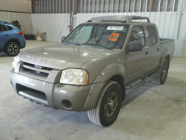 1N6ED27T33C401337 - 2003 NISSAN FRONTIER C BROWN photo 2