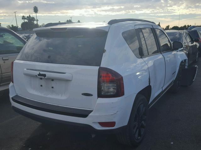 1C4NJCBA0FD145566 - 2015 JEEP COMPASS SP WHITE photo 4