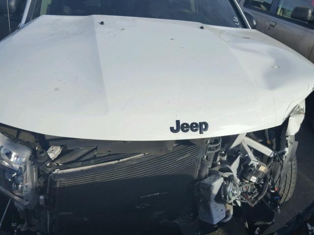 1C4NJCBA0FD145566 - 2015 JEEP COMPASS SP WHITE photo 7