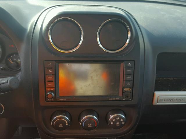 1C4NJCBA0FD145566 - 2015 JEEP COMPASS SP WHITE photo 9