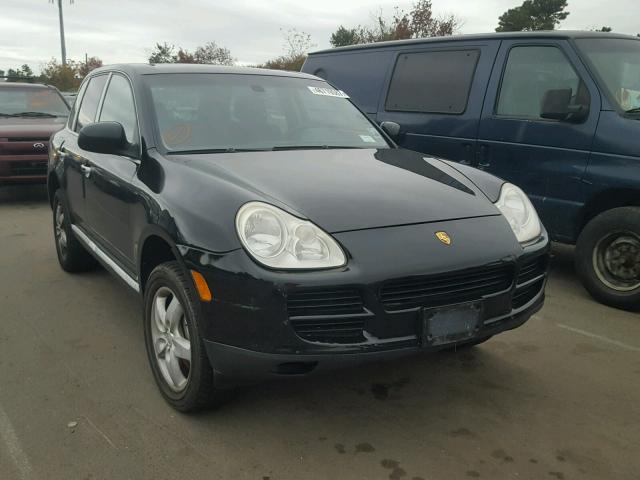 WP1AB29P44LA71134 - 2004 PORSCHE CAYENNE S BLACK photo 1