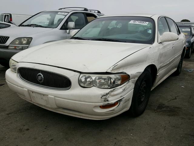 1G4HP52K55U103775 - 2005 BUICK LESABRE CU WHITE photo 2