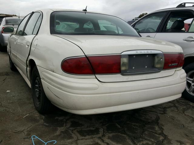 1G4HP52K55U103775 - 2005 BUICK LESABRE CU WHITE photo 3