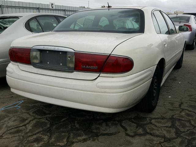 1G4HP52K55U103775 - 2005 BUICK LESABRE CU WHITE photo 4
