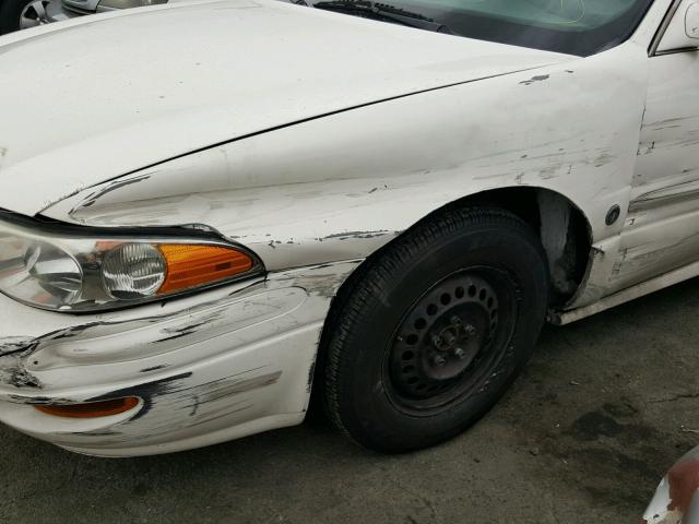 1G4HP52K55U103775 - 2005 BUICK LESABRE CU WHITE photo 9