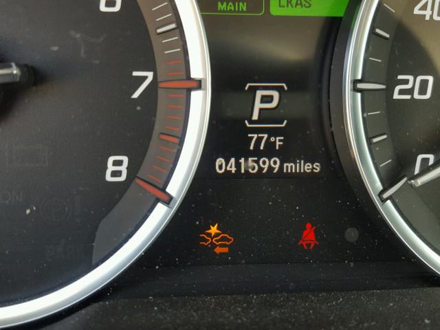 19UUB2F59FA008192 - 2015 ACURA TLX TECH შავი ფოტო 8