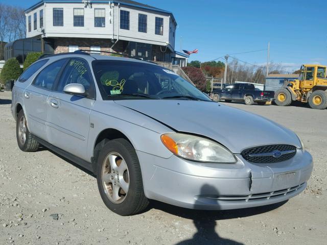 1FAFP58SX2A102417 - 2002 FORD TAURUS SE SILVER photo 1