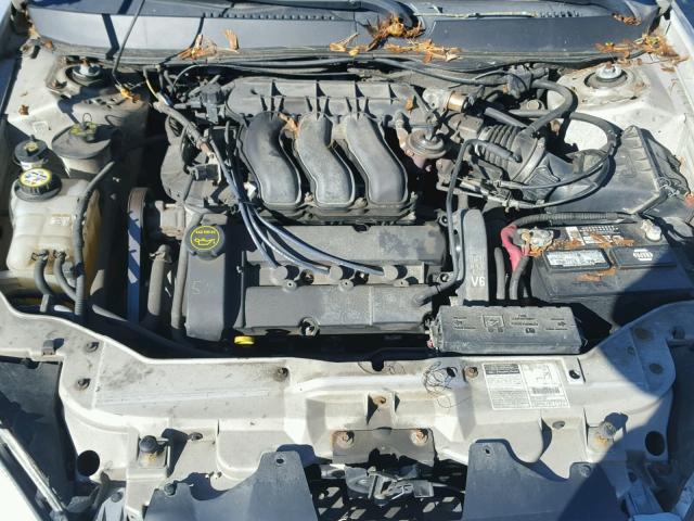 1FAFP58SX2A102417 - 2002 FORD TAURUS SE SILVER photo 7