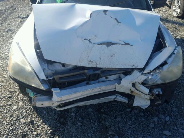 1HGCM56623A064633 - 2003 HONDA ACCORD EX WHITE photo 7