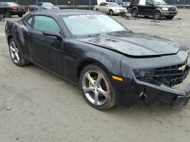 2G1FC1EV9A9149485 - 2010 CHEVROLET CAMARO LT BLACK photo 1