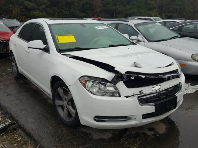 1G1ZC5E12BF379251 - 2011 CHEVROLET MALIBU 1LT WHITE photo 1